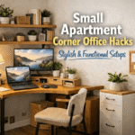 Small Apartment Corner Office Hacks Stylish & Functional Setups